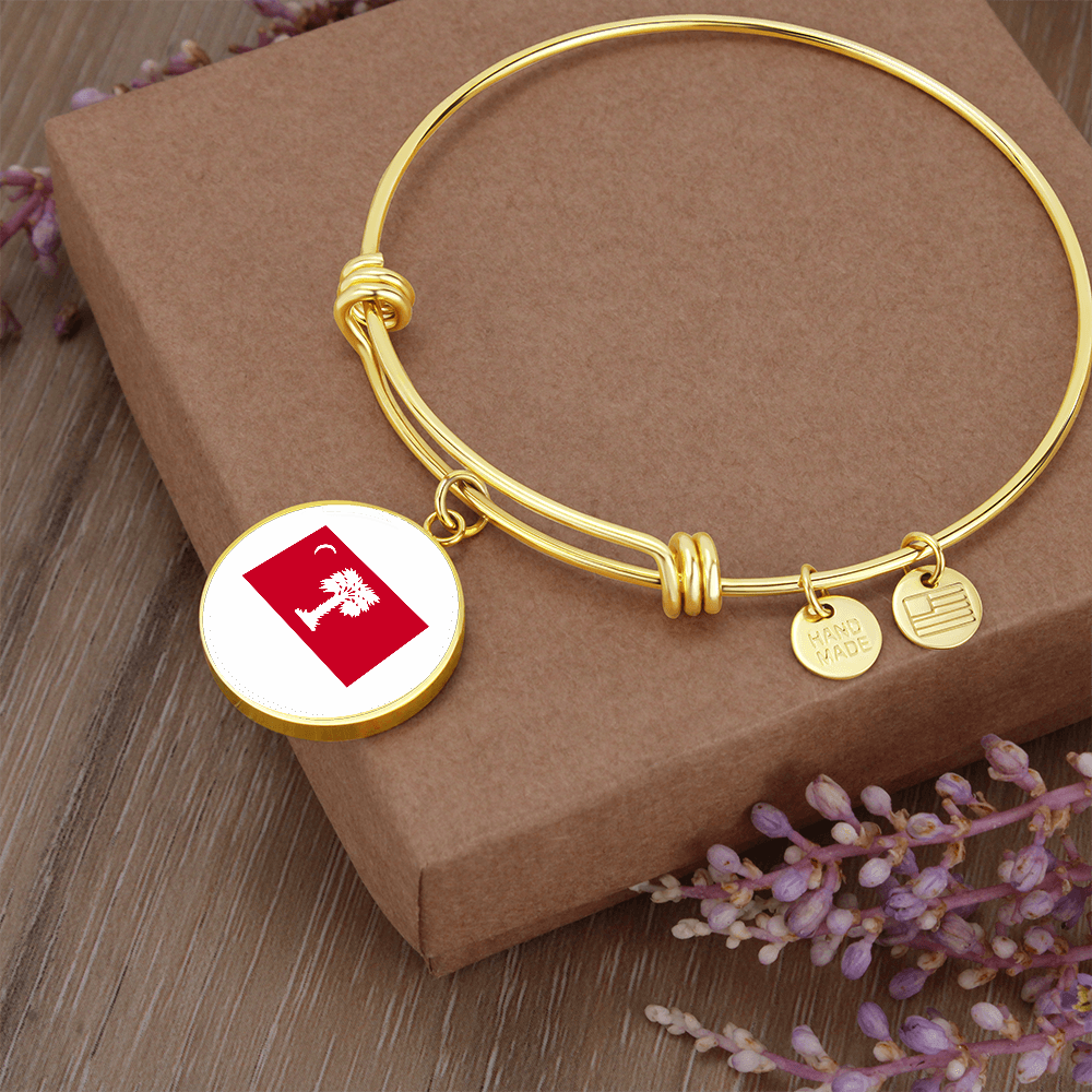 The Citadel, BRP Flag, Circle Bangle - Gold