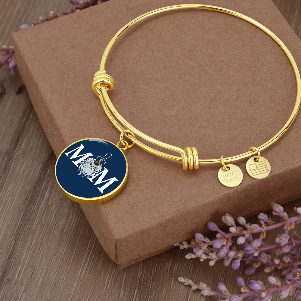 The Citadel, Mom, Spike, Navy, Circle Bracelet