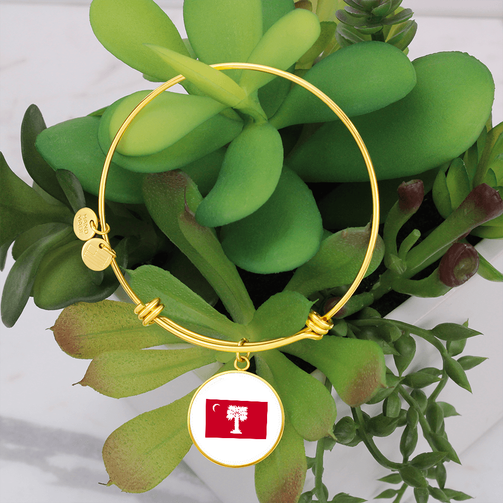 The Citadel, BRP Flag, Circle Bangle - Gold