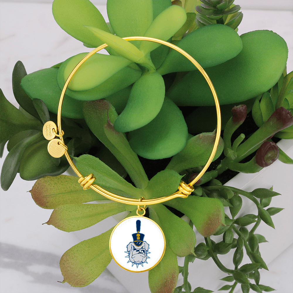 The Citadel, Spike logo, Luxury Circle Bangle - Gold