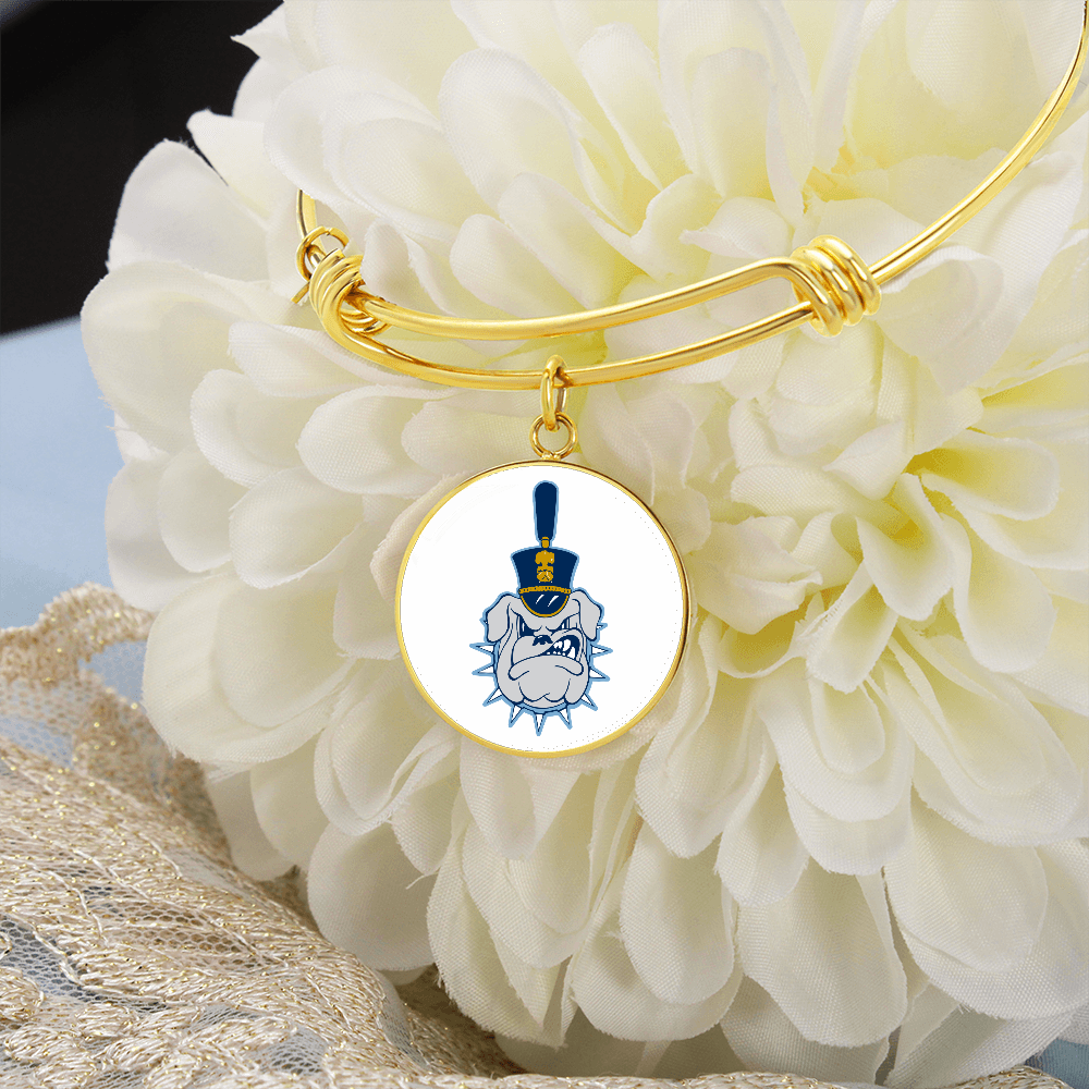 The Citadel, Spike logo, Luxury Circle Bangle - Gold