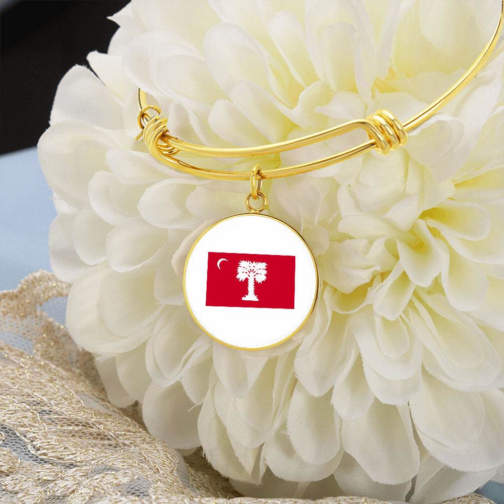 The Citadel, BRP Flag, Circle Bangle - Gold