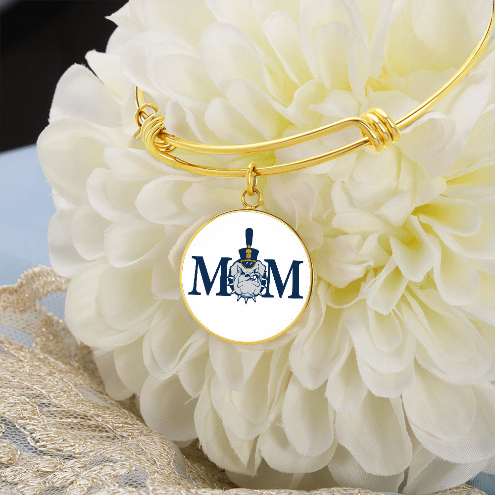 The Citadel, Mom, Spike, White, Circle Bracelet