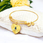 The Citadel, Barracks logo, Luxury Bangle, Engraving optional