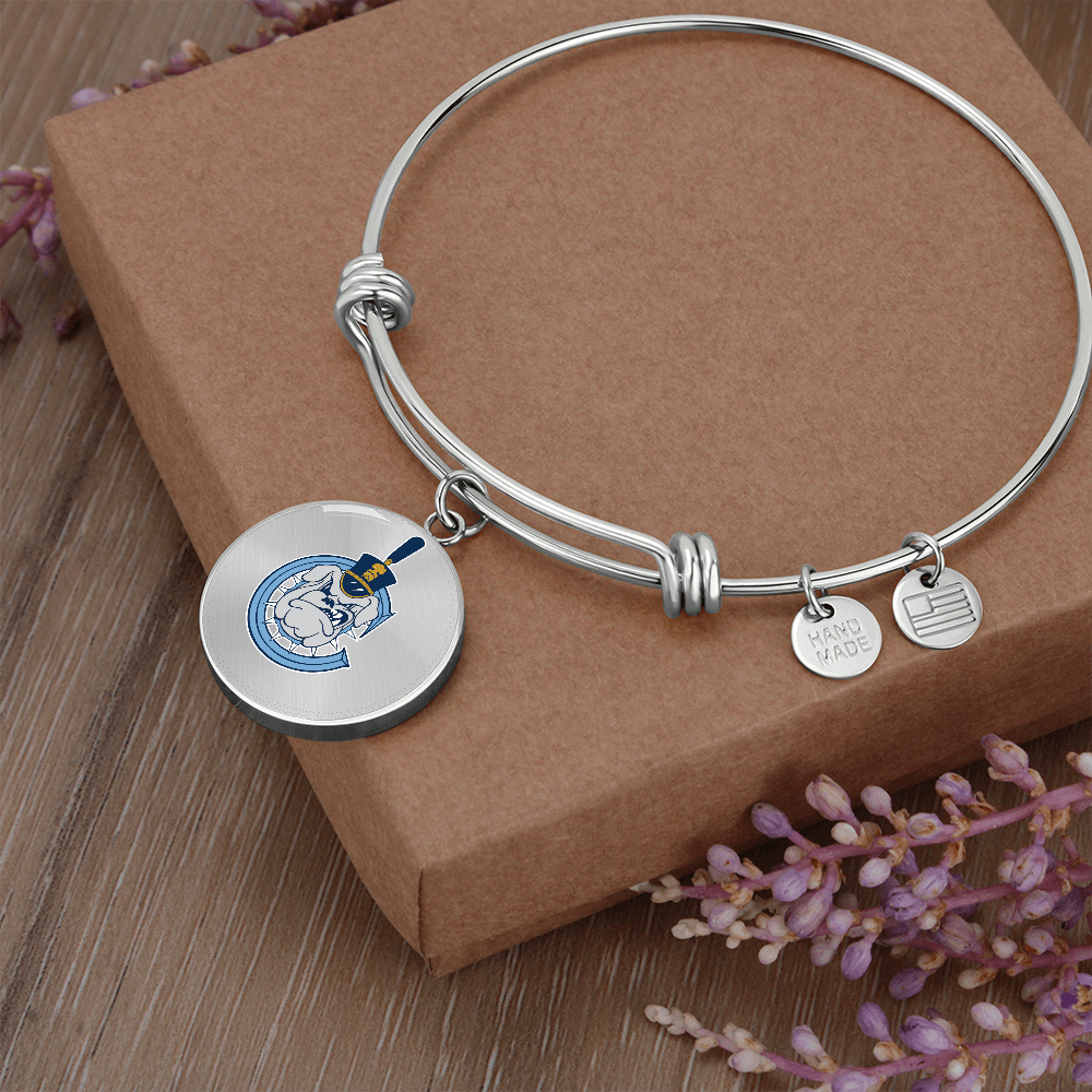 The Citadel, Vintage Spike, Luxury Bangle Bracelet, Engraving Optional