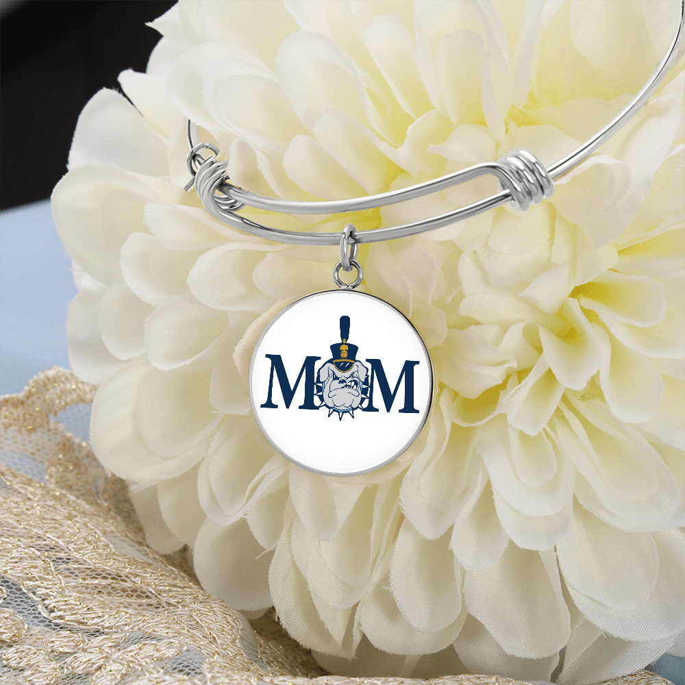 The Citadel, Mom, Spike, White, Circle Bracelet