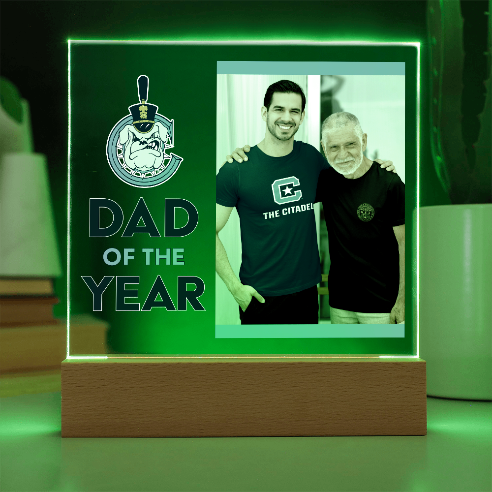 The Citadel, Dad of The Year, Acrylic Square Plaque