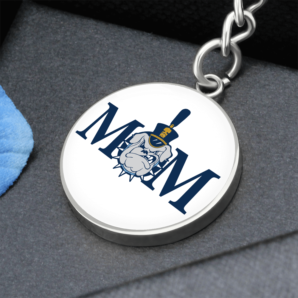 The Citadel, Mom, Spike, White, Circle Keychain