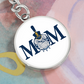 The Citadel, Mom, Spike, White, Circle Keychain