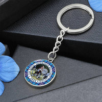 Load image into Gallery viewer, The Citadel, Band, The Royal Edinburgh Military TATTOO 2024, CUSTOM Image Upload, Tartan, Engravable Keychain, LIMITED EDITION
