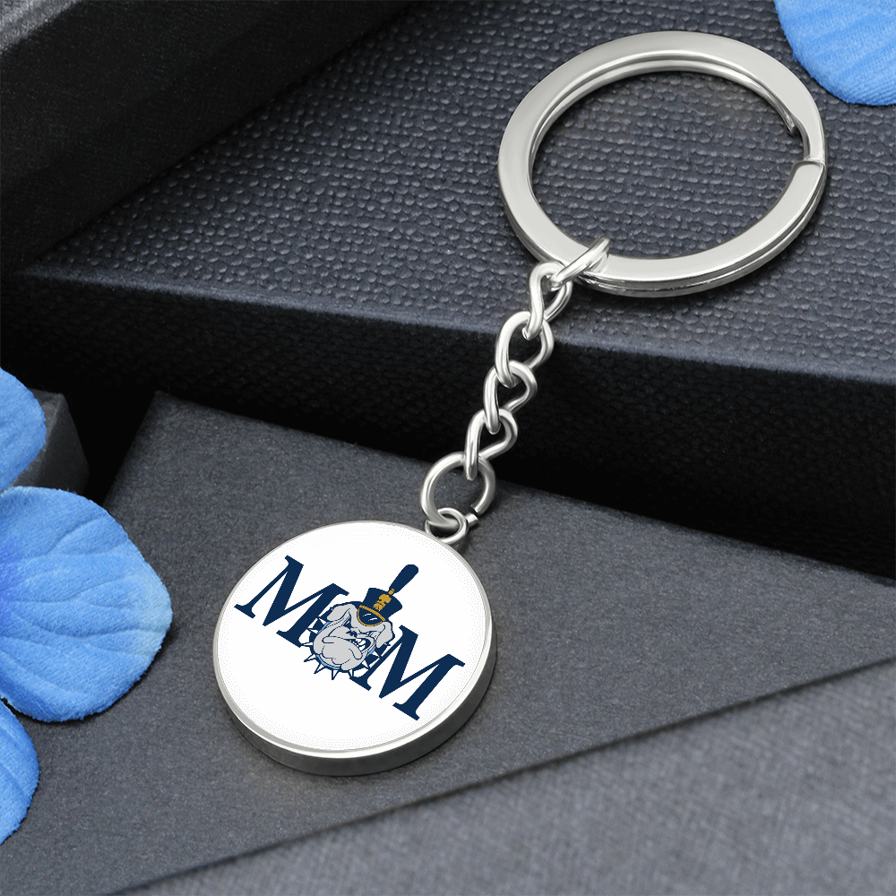 The Citadel, Mom, Spike, White, Circle Keychain