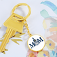 The Citadel, Mom, Spike, White, Circle Keychain