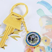 Load image into Gallery viewer, The Citadel, Band, The Royal Edinburgh Military TATTOO 2024, CUSTOM Image Upload, Tartan, Engravable Keychain, LIMITED EDITION
