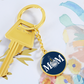 The Citadel, Mom, Spike, Navy, Circle Keychain 
