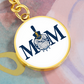 The Citadel, Mom, Spike, White, Circle Keychain