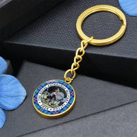 Load image into Gallery viewer, The Citadel, Band, The Royal Edinburgh Military TATTOO 2024, CUSTOM Image Upload, Tartan, Engravable Keychain, LIMITED EDITION
