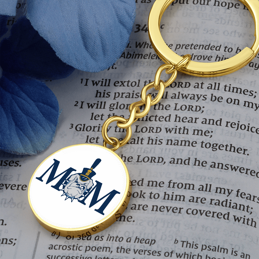 The Citadel, Mom, Spike, White, Circle Keychain