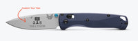 Load image into Gallery viewer, The Citadel, Bugout® | Crater Blue | Drop-point, Custom Year Blade, Knife
