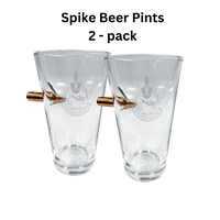 Load image into Gallery viewer, The Citadel, Spike logo, Benshot Pint Glass-16Oz- 2-Pack
