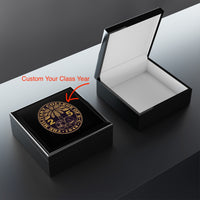 Load image into Gallery viewer, The Citadel, Ring Bezel, Customized Year Jewelry Box
