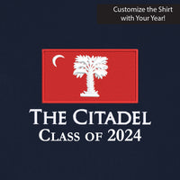 Load image into Gallery viewer, The Citadel, Big Red Flag, Customizable (Your Year), UV Micro-Mesh Polo Shirt
