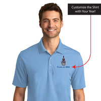 Load image into Gallery viewer, The Citadel, Spike, Customizable (Your Year), UV Micro-Mesh Polo Shirt

