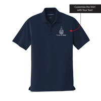 Load image into Gallery viewer, The Citadel, Spike, Customizable (Your Year), UV Micro-Mesh Polo Shirt
