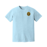 Load image into Gallery viewer, Ring Bezel Design, Comfort Colors ® Heavyweight Ring Spun T-Shirt- Chambray
