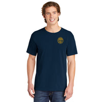 Load image into Gallery viewer, The Citadel, Customizable (Your Year) Ring Bezel Design, Comfort Colors ® Heavyweight Ring Spun T-Shirt- Navy
