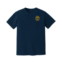 Load image into Gallery viewer, The Citadel, Customizable (Your Year) Ring Bezel Design, Comfort Colors ® Heavyweight Ring Spun T-Shirt- Navy
