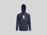 Load and play video in Gallery viewer, The Citadel, Barracks, Easy Fleece Pullover Hooded Sweatshirt - Navy
