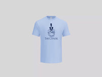 Load and play video in Gallery viewer, The Citadel, Spike, Cotton T-Shirt - Light Blue
