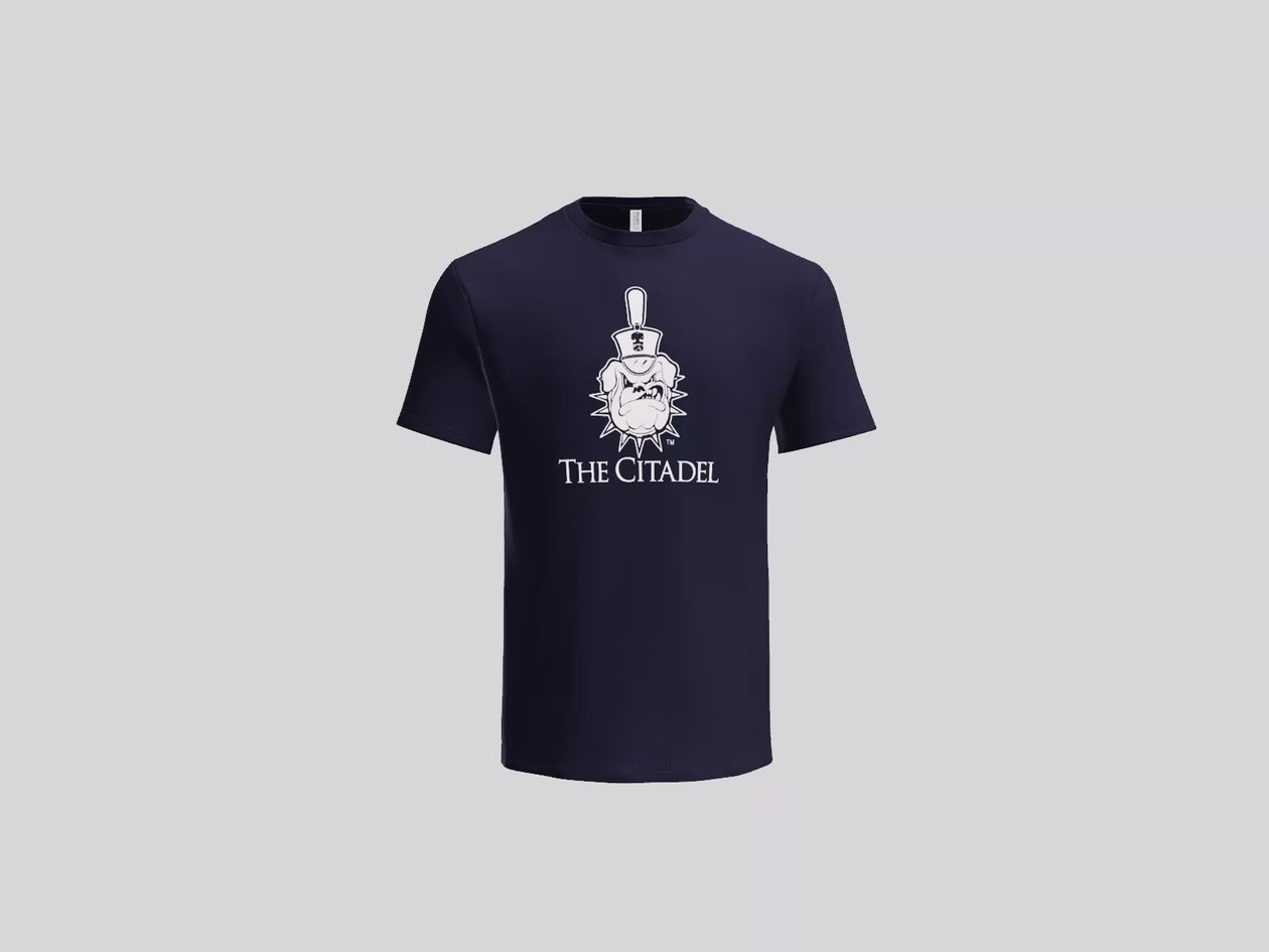 The Citadel, Spike, Cotton T-Shirt - Navy