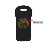 Load image into Gallery viewer, The Citadel, Ring Bezel (Customize your year), Wine Bottle Tote Bag
