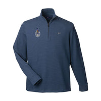 Load image into Gallery viewer, The Citadel, Spike, Vineyard Vines Men's Saltwater Quarter-Zip Pullover- Deep Bay
