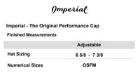 Load image into Gallery viewer, The Citadel, Big Red Flag, Imperial - The Original Performance Cap- White - Finished Measurements
