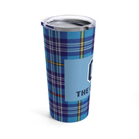 Load image into Gallery viewer, The Citadel,  Block C Athletic Logo with Tartan Tumbler 20oz
