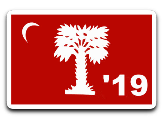 Big Red Class of 2019 Decal - 4"x3"