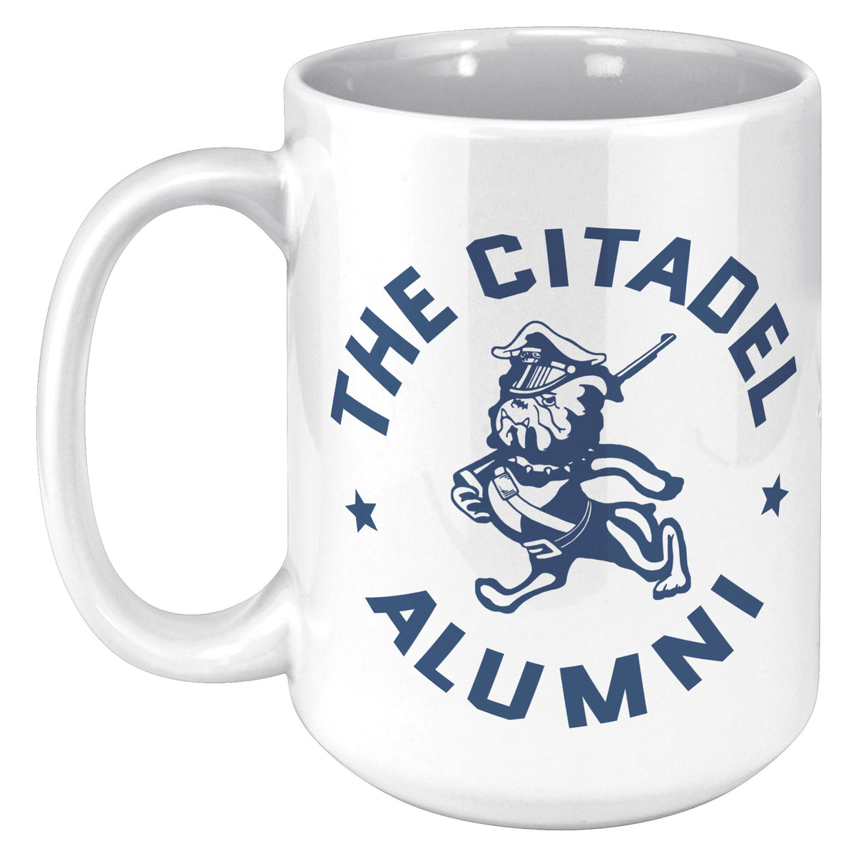 15Oz Mug The Citadel Marching Bulldog