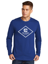 Load image into Gallery viewer, The Citadel EST. 1842 Cotton Long Sleeve Tee-Royal
