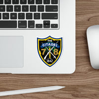 Load image into Gallery viewer, Class of 1978 Citadel Shield Die-Cut Stickers
