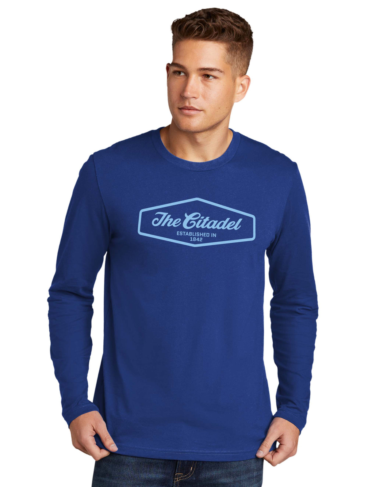 The Citadel ESTABLISHED IN 1842 Cotton Long Sleeve Tee