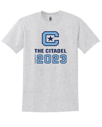 Load image into Gallery viewer, The Citadel Class Of 2023 DryBlend T-Shirt- Ash

