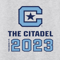 Load image into Gallery viewer, The Citadel Class Of 2023 DryBlend T-Shirt- Ash
