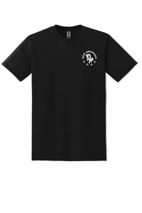 Load image into Gallery viewer, Gen. Groshon  DryBlend® Pocket T-Shirt-Black
