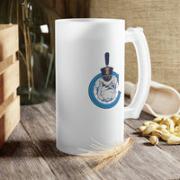 Load image into Gallery viewer, Spike Frosted Glass Beer Mug

