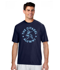Load image into Gallery viewer, The Citadel Alumni Marching Bulldog Performance Tee-Navy
