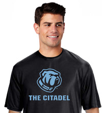 Load image into Gallery viewer, The Citadel Bulldog Performance Tee-Black
