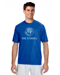 Load image into Gallery viewer, The Citadel Bulldog Performance Tee-Royal
