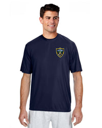 Load image into Gallery viewer, The Citadel Shield Performance Tee-Navy
